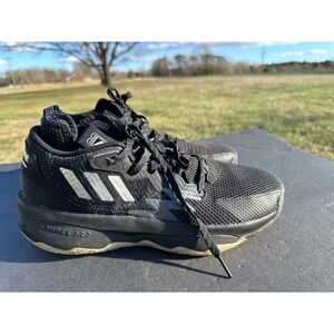 Adidas Dame 8 "Admit‎ One" Basketball Shoes Black Men Size 9.5 Athletic Sneakers